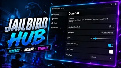 Jailbird (ESP AIMBOT AND MORE OPP)