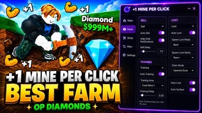 Auto Mine Rebirth Collect Sell Upgrade