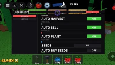 OP SCRIPT (Automatic harvesting)