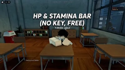 Hp & Stamina Bar (NO KEY, FREE)