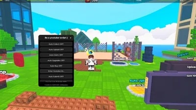 be youtuber script with AUTOPOST AUTO COLLECT VIDEO AND MORE