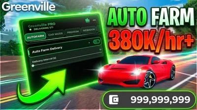 380K/HR | Auto Delivery Farm | Anti AFK | Car Mods | Webhook