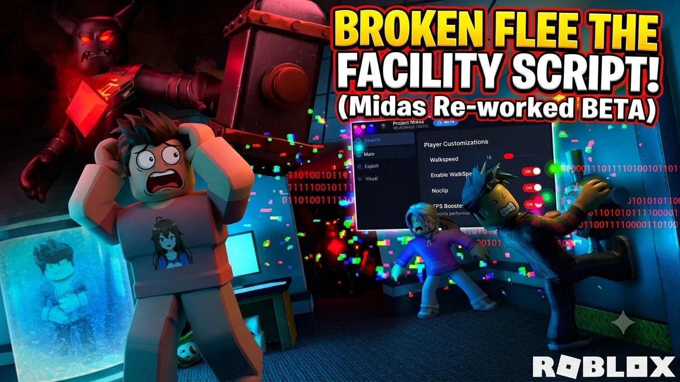 Flee the Facility Script | KEYLESS | PASTEBIN | AUTOFARM | screenshot 1