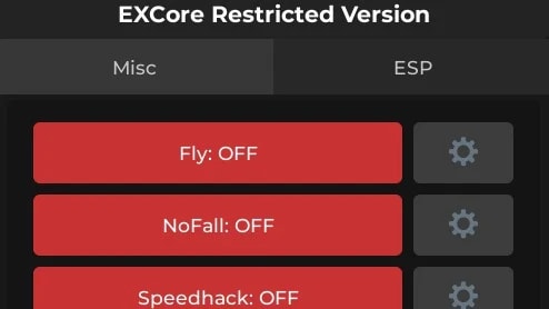 EXCore Restricted Version - Fly&Speedhack - Anticheat Bypass