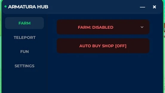 Auto win farm, auto shop buyer, race finish teleport