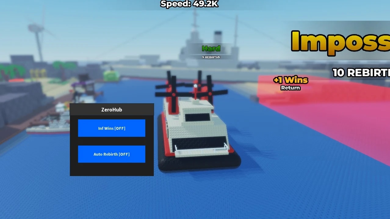 Infinite wins, Auto rebirth