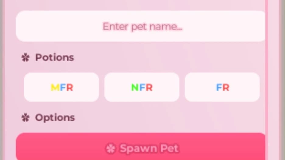 Adopt me spawner script