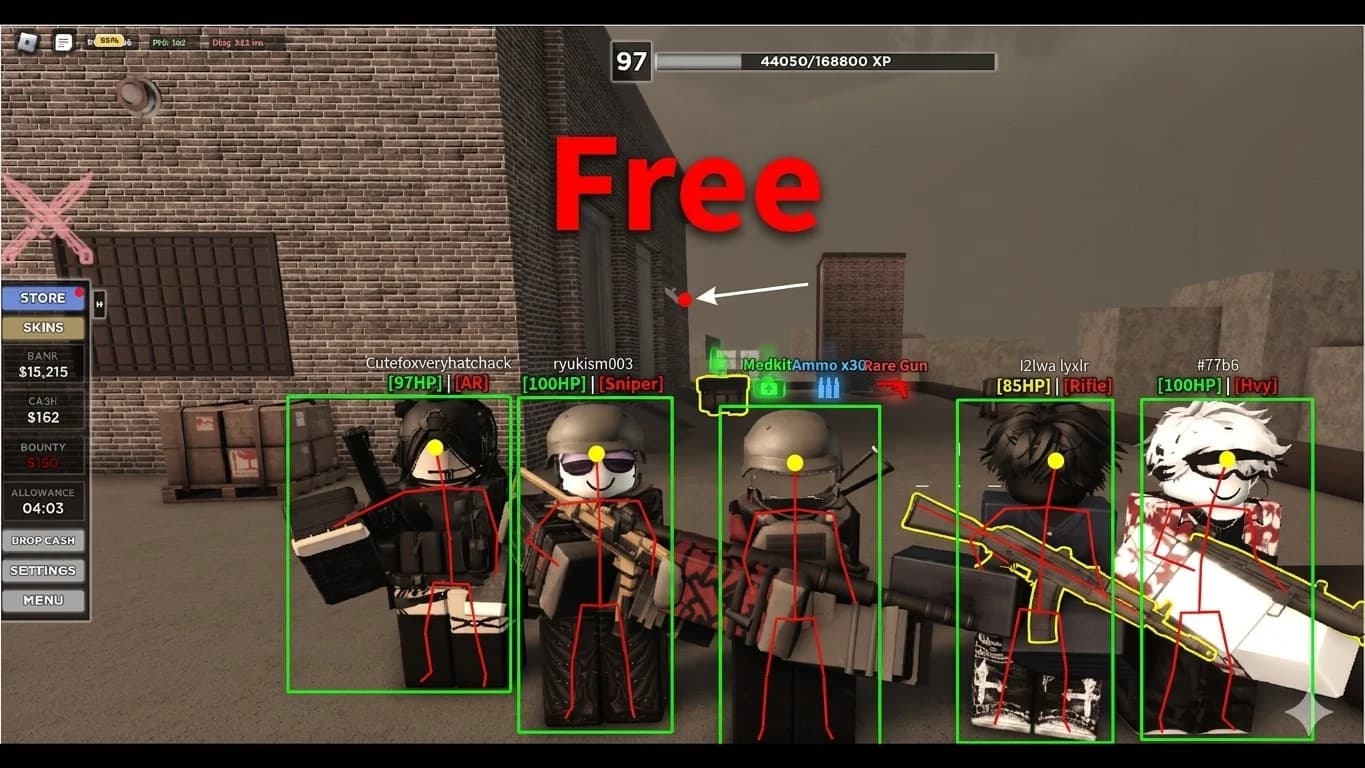 Free Autofarm script SilentAim AimLock