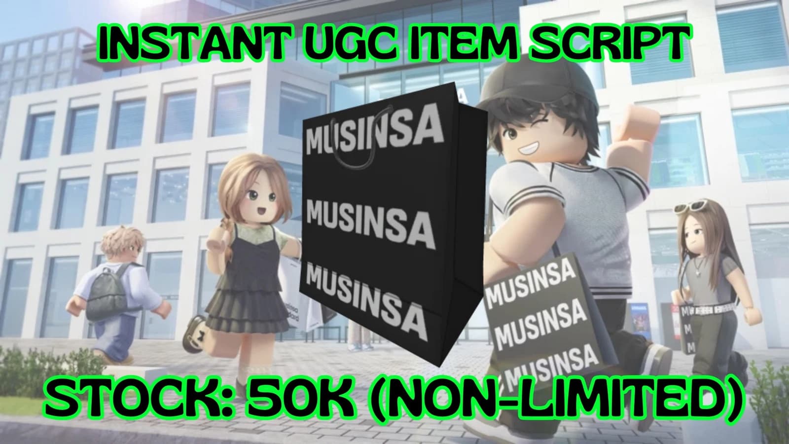 Instant UGC item script