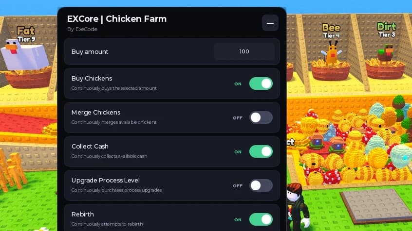 OP Auto Farm | Fully Automated | EXCore Script Hub