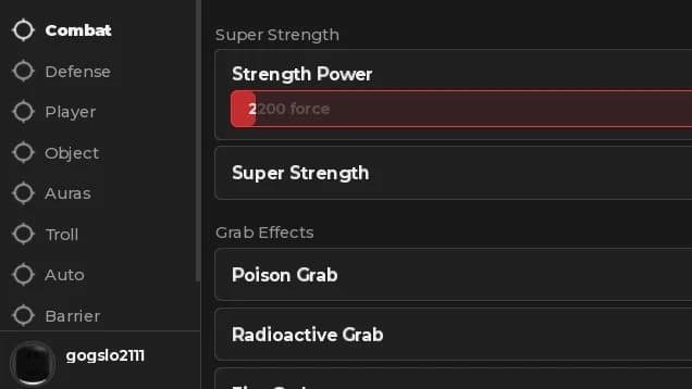 combat, defence, player, objects, auras, troll and more