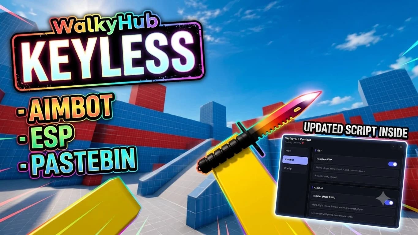 KEYLESS | PASTEBIN | AIMBOT | ESP | AND MORE | NEW |