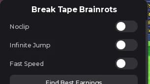 Script on Break Tape Brainrots