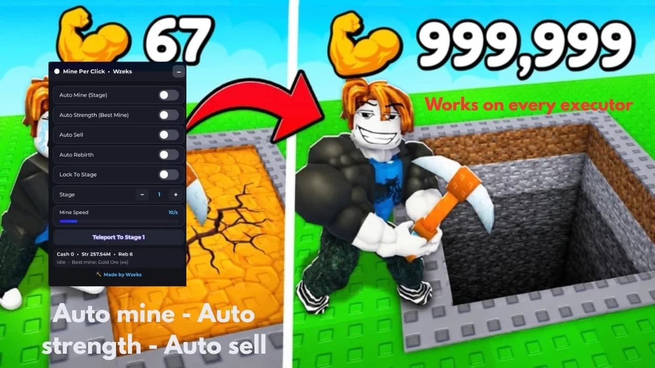 +1 Mine Per Click ⛏️