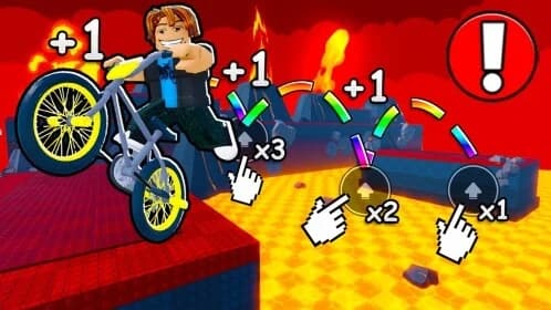 +1 Double Jump Bike Escape! 🚴💨 OP script | NNVN Hub