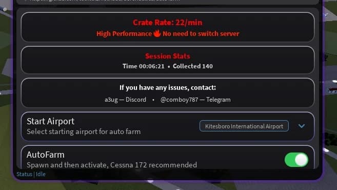 Crate Autofarm | Teleport | Inf Money | Dealership Sniper
