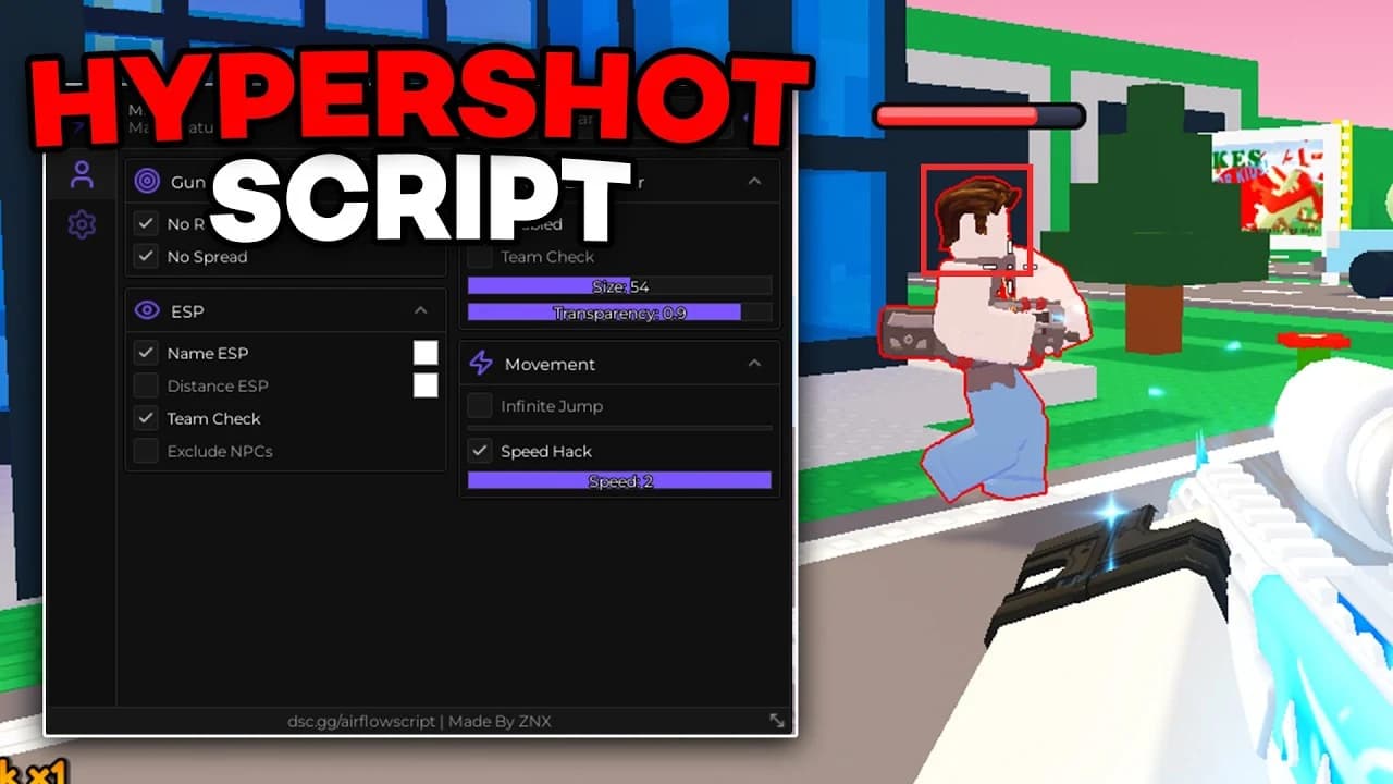 🔥 HYPER SHOT | AIMBOT + ESP + WALLHACK | NO KEY | PC