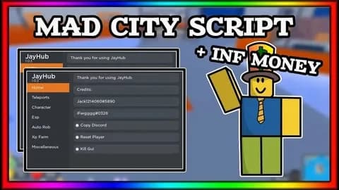 🦸 MAD CITY | AUTO-ROB + SUPERHERO | NO KEY | PC