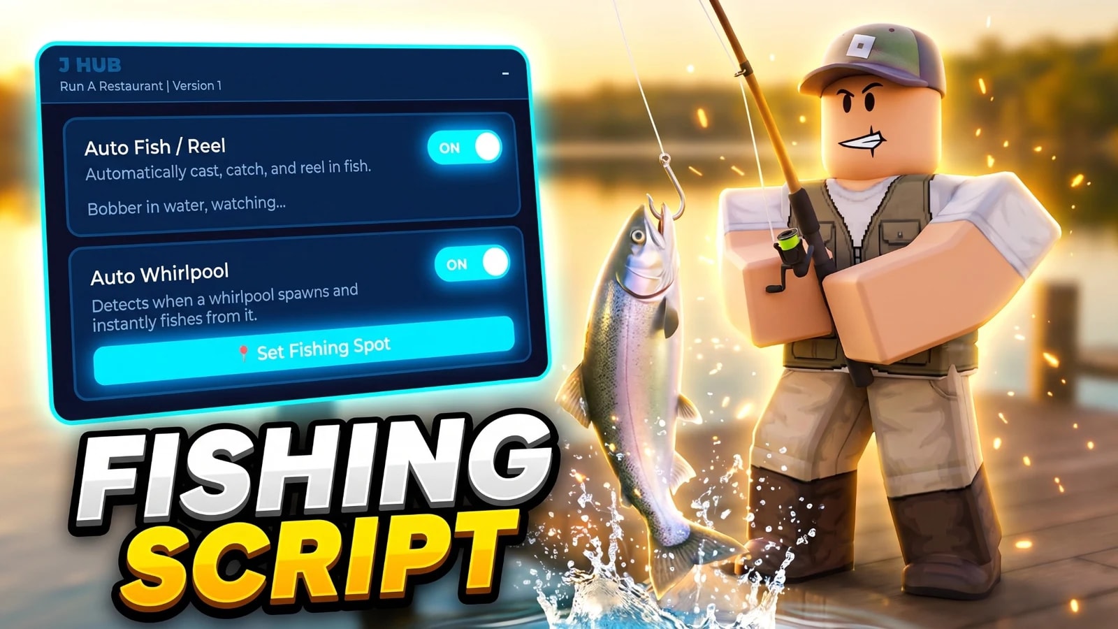 J HUB | Auto Fish, Auto Open Sunken Crates