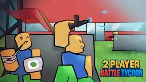 ⚔️ 2 PLAYER BATTLE TYCOON | AUTO-FARM + AUTO-UPGRADE | NO KE