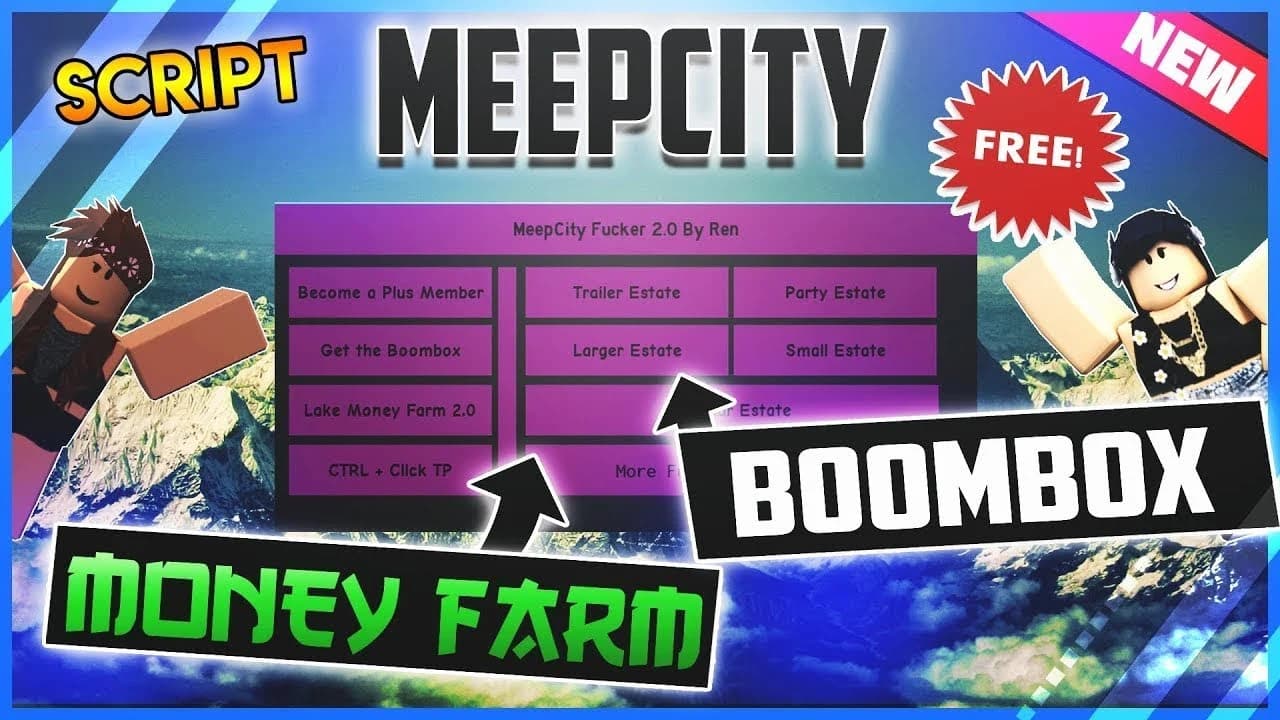 🐱 MEEPCITY | INF COINS + FLY | NO KEY | PC