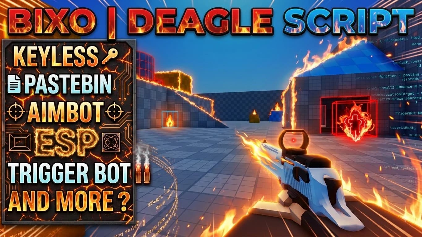KEYLESS, PASTEBIN, AIMBOT, ESP, TRIGGER BOT, AND MORE