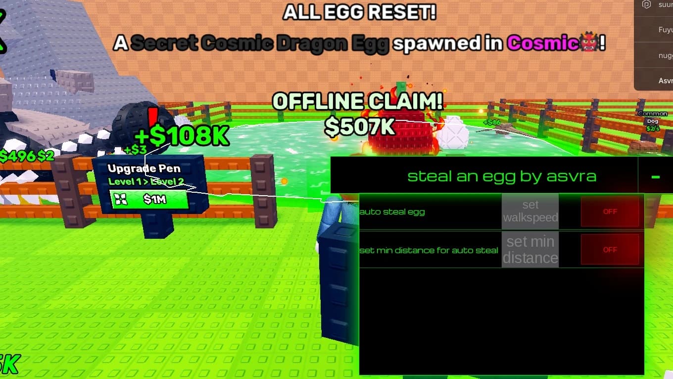 free auto steal eggs steal an egg asvrahub
