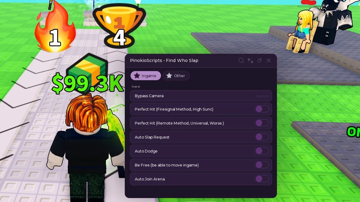 🔮 Pinokio Hub | Auto Farm, Auto Dodge, Perfect Hit & More!