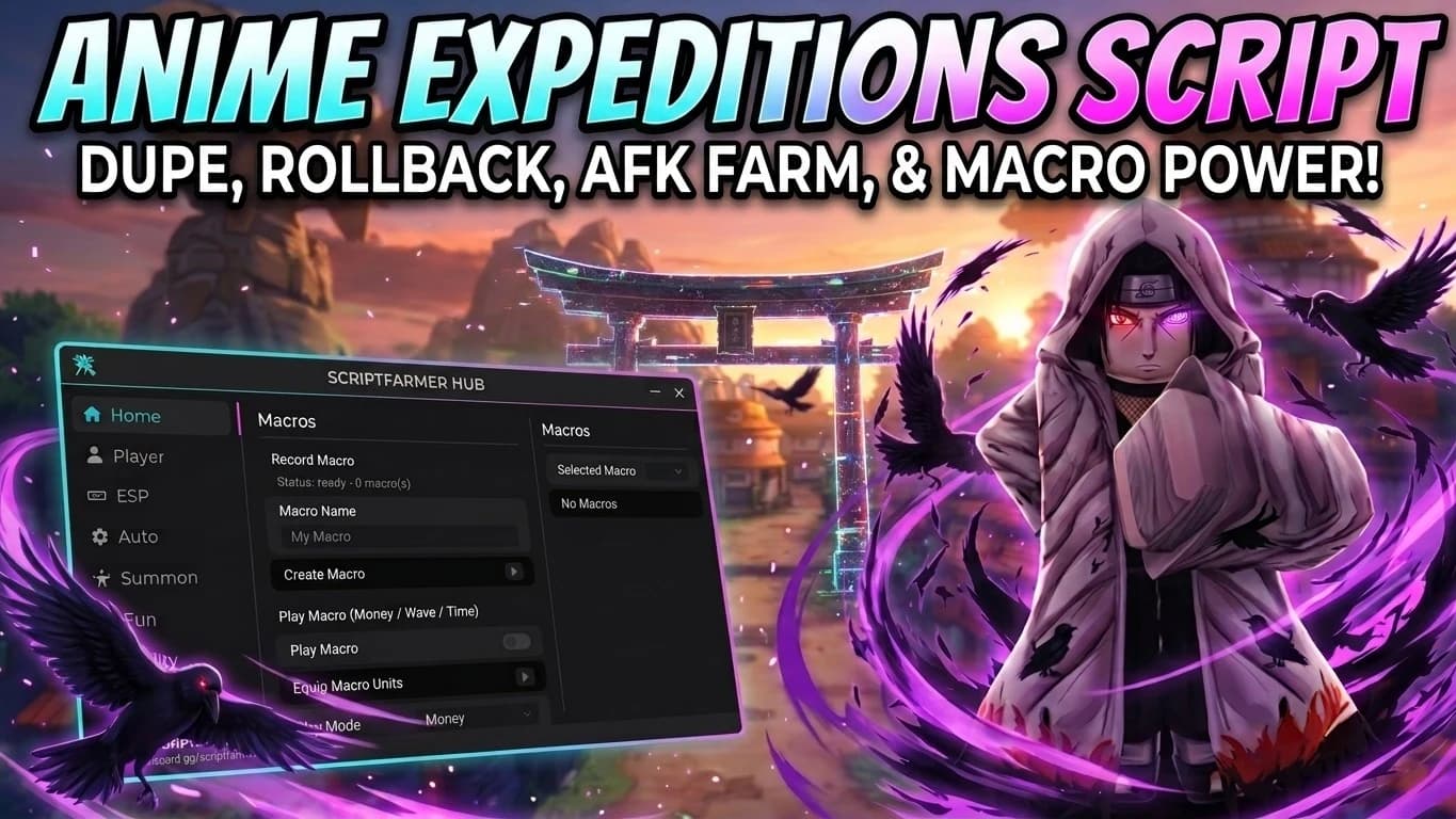 Best Anime Expeditions Script