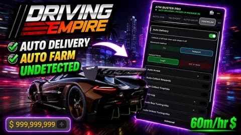 DELIVERY EVENT -> Auto ATM Auto Cashout Auto Arrest