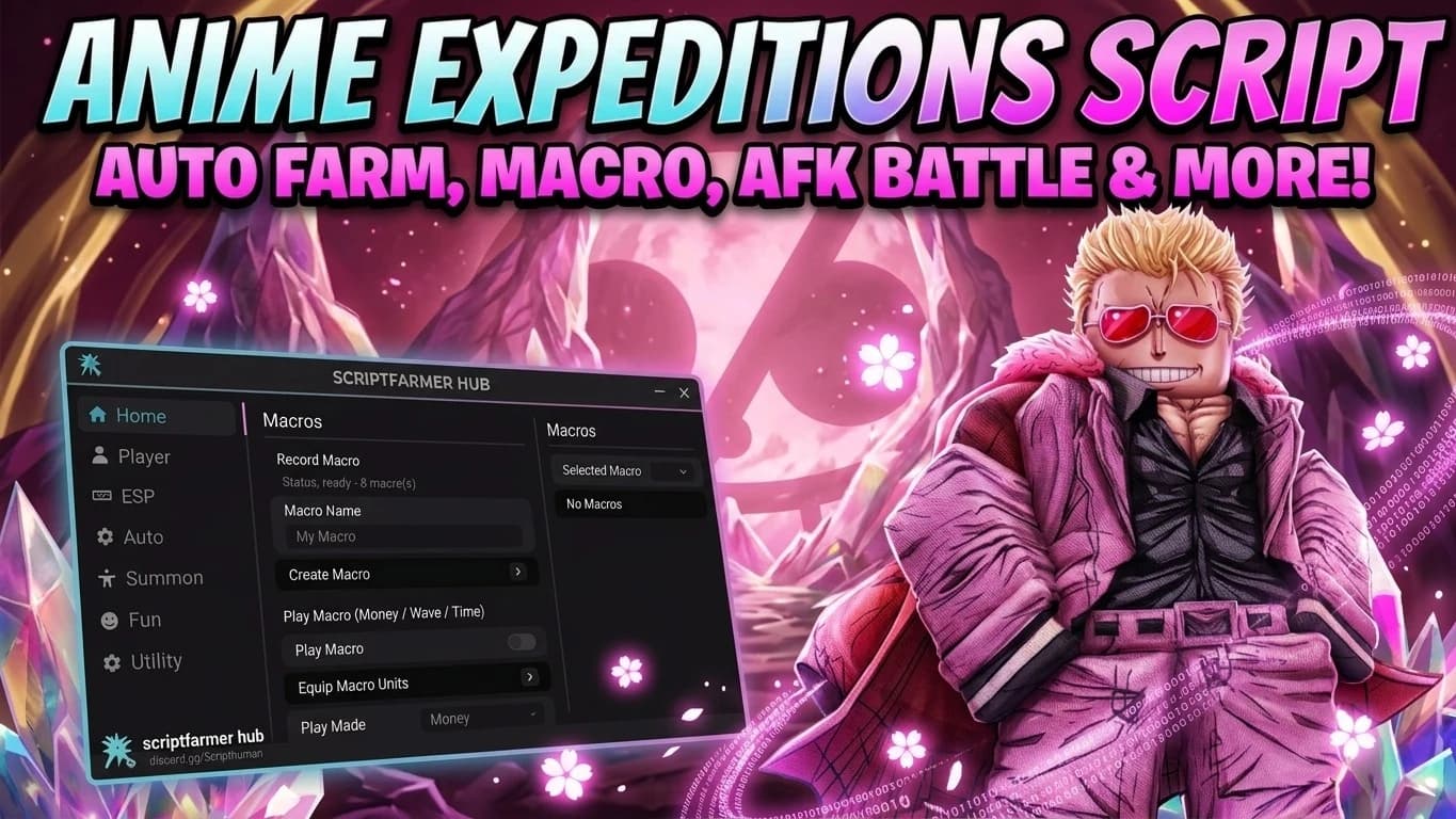🐉Anime Expeditions Script | Auto Farm, Auto Summon & More