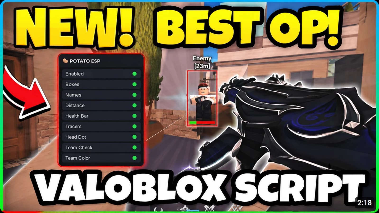 Valoblox Script but works on some other games