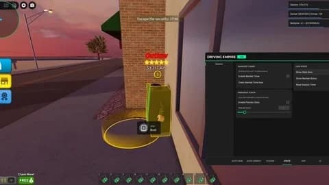 Auto Race, Auto Arrest, Auto Rob, Bank Farm, TP. Car Fly