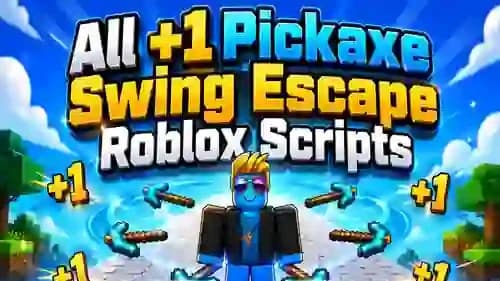 WilonityHub | +1 Pickaxe Swing Escape Script - Wins Farm