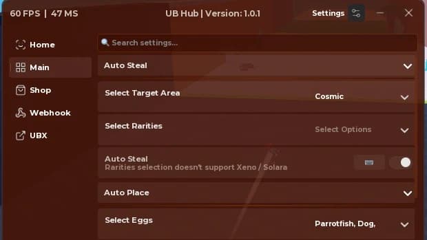 Auto Farm, Fastest Stealer NO KEY