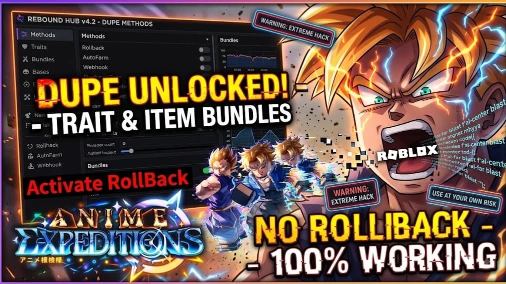 OP ROLLBACK AND DUPE (WARRIOR SAGA)
