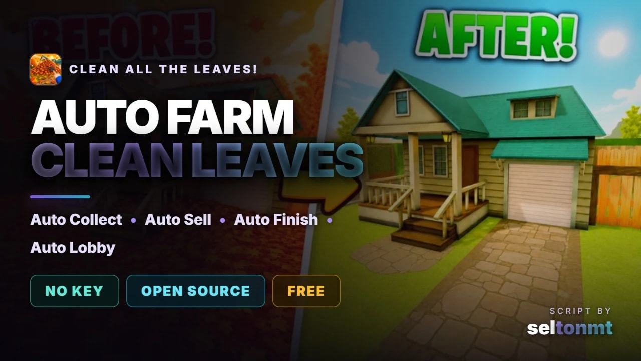 π Auto Collect, Auto Sell & Auto Finish | Open Source