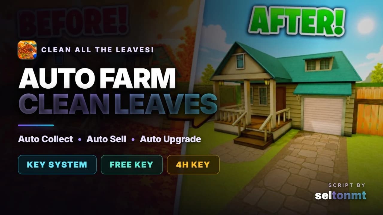 🍂 Auto Collect, Sell & Upgrades | Upd 26.09.26