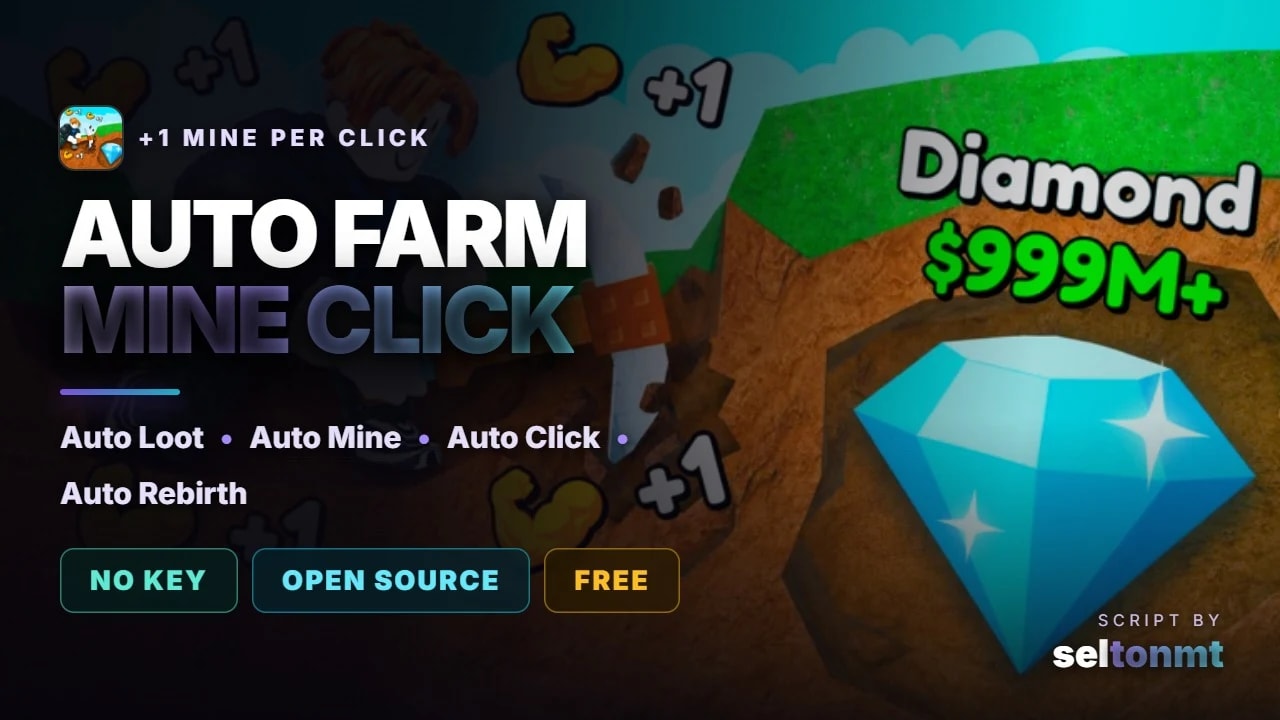 ⛏️ Auto Loot, Auto Mine & Auto Rebirth | Open Source