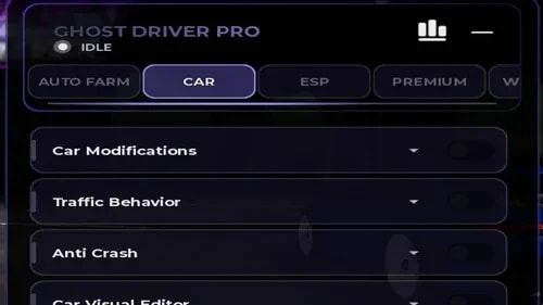 Ghost Drivers Script - Auto Farm, Anti Crash