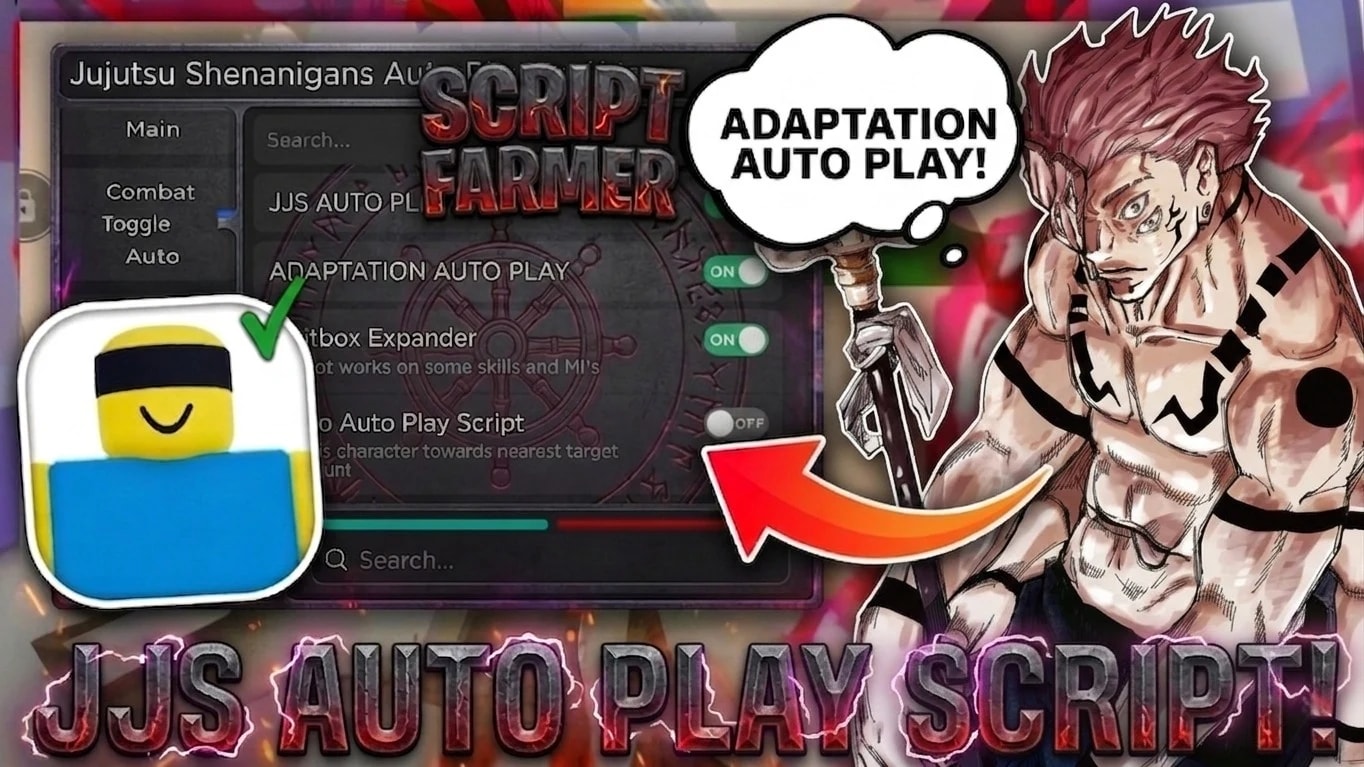 Jujutsu Shenanigans Script | Auto Play, Auto Kill & More
