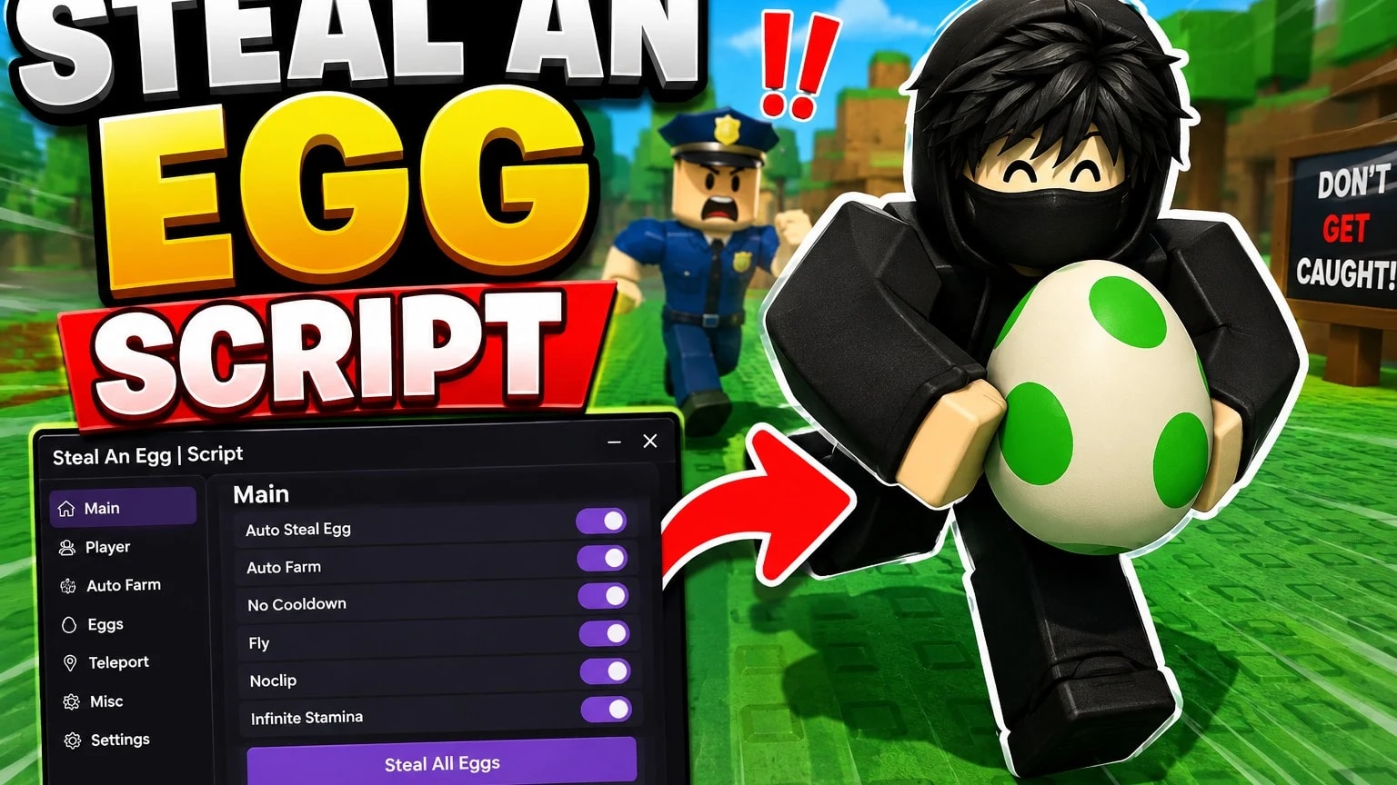 Larp hub | Steal an Egg Script