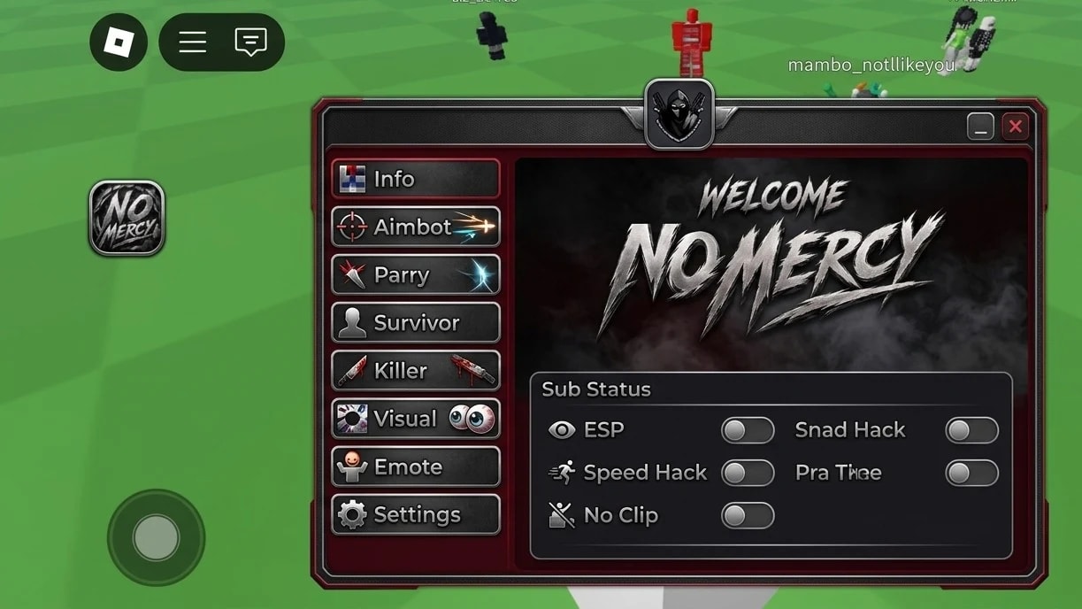 esp, auto paryy, auto generator, bypass gate, auto farm