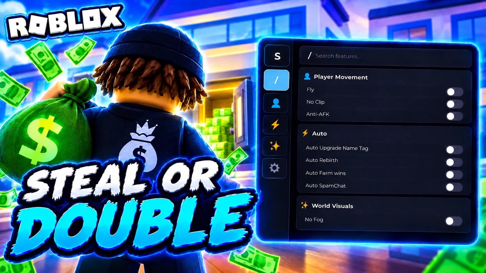 Scriptly | Steal Or Double | Auto Farm