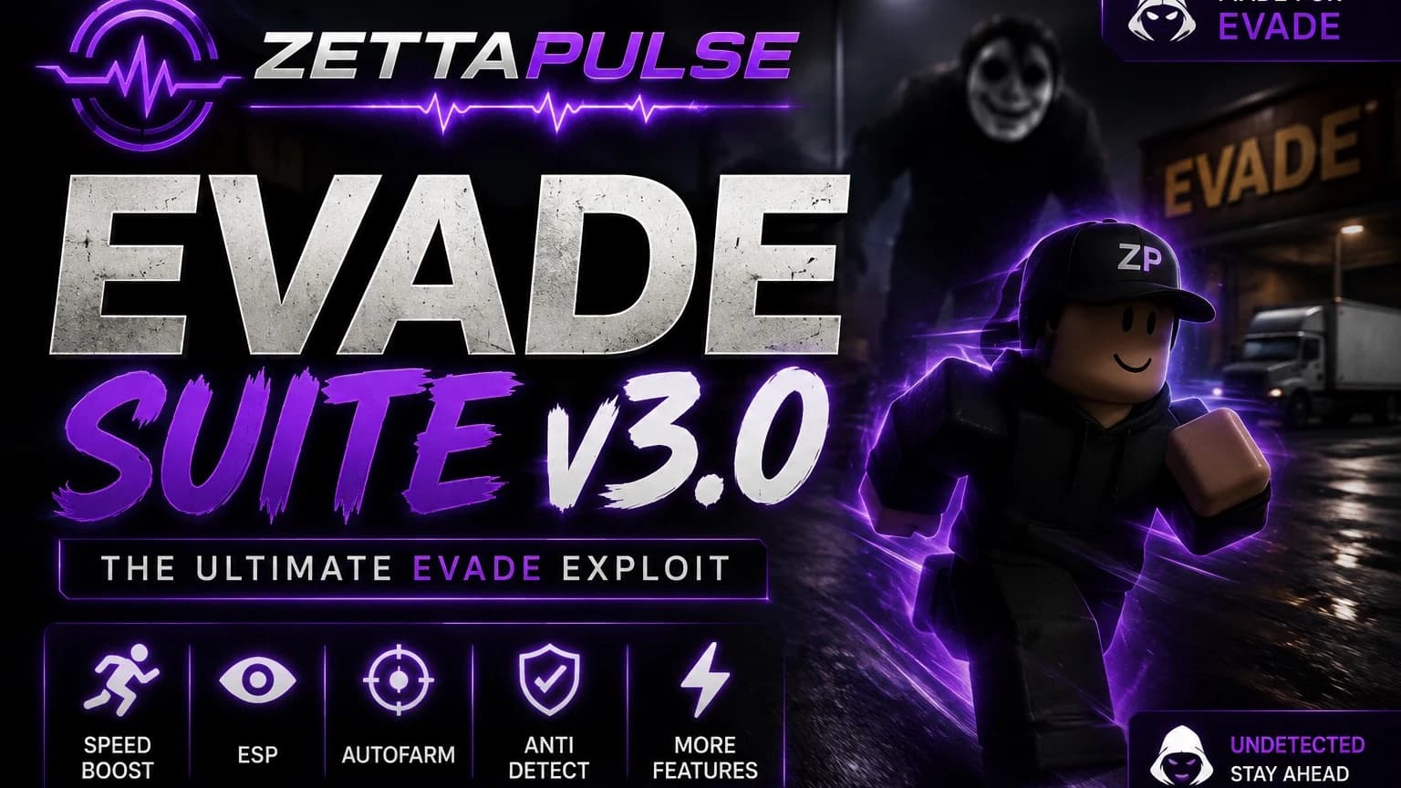 ZettaPulse Evade Suite v3.0 FULLY OPEN SRC