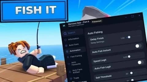OP AUTO FARM, AUTO FISH, FISH SETTINGS, AUTO ENCHANT, MORE!