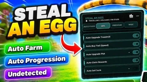 Auto Farm Auto Progression Auto Hatch Webhooks Undetected