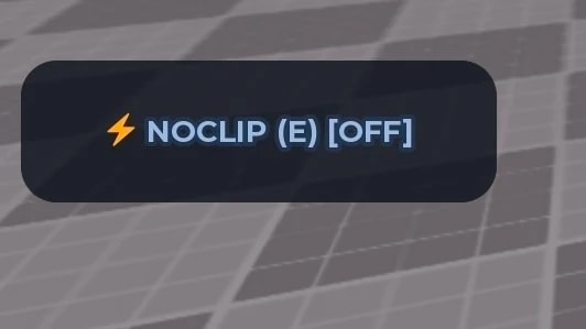 Noclip button