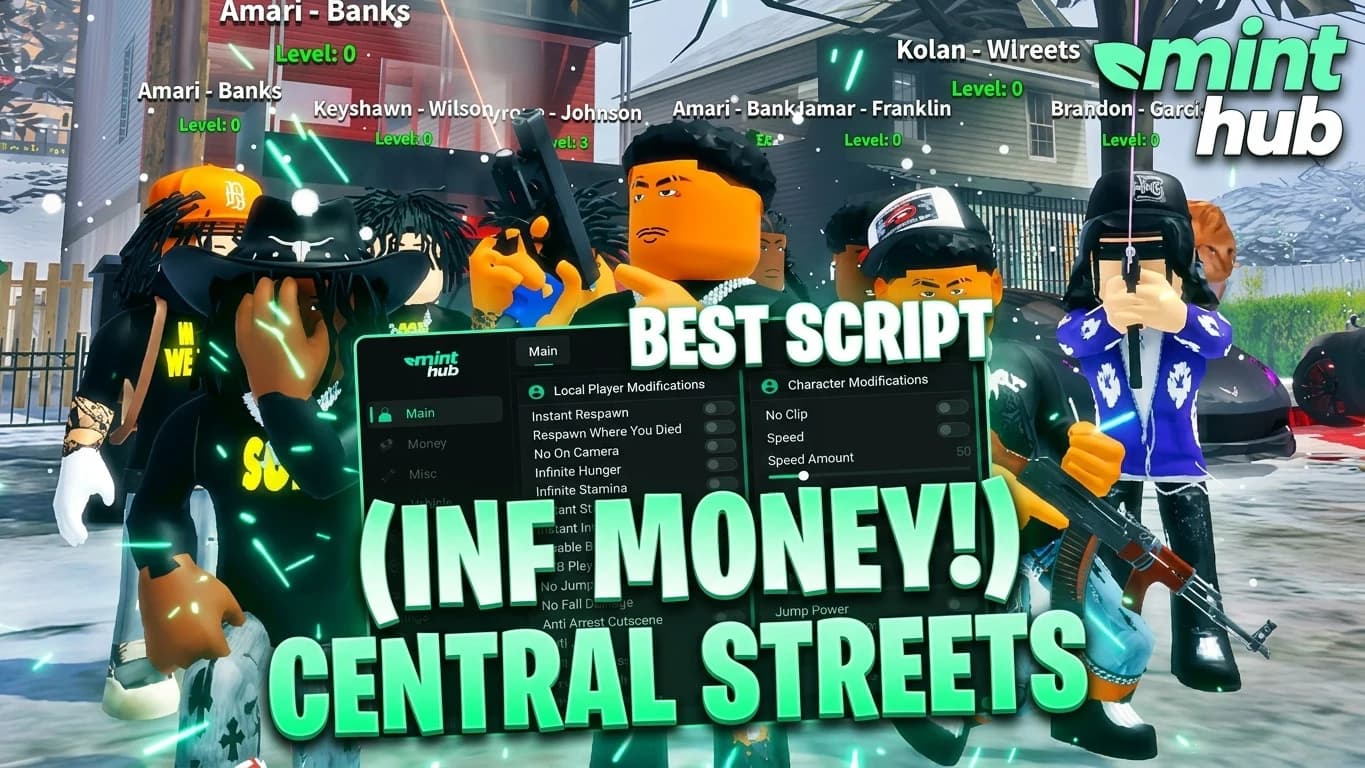 OP Infinite Money + Auto Farm + Teleports + Silentaim & More