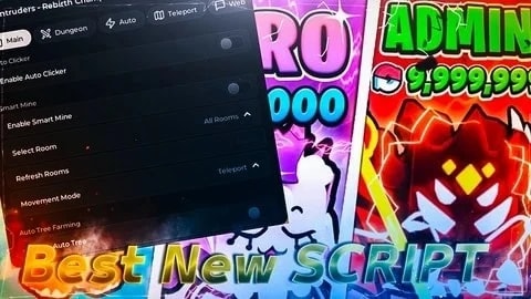 Auto Dungeon God Mode Auto Mine Auto Tree Auto Crit + MORE